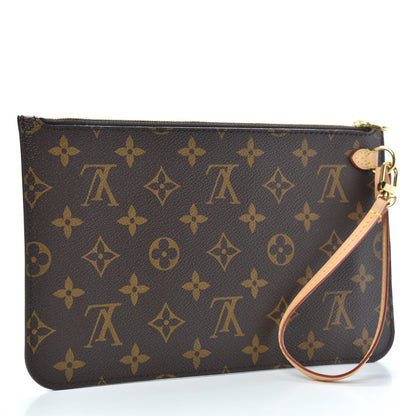 Louis Vuitton Monogram Neverfull MM GM Pochette 3 of 7