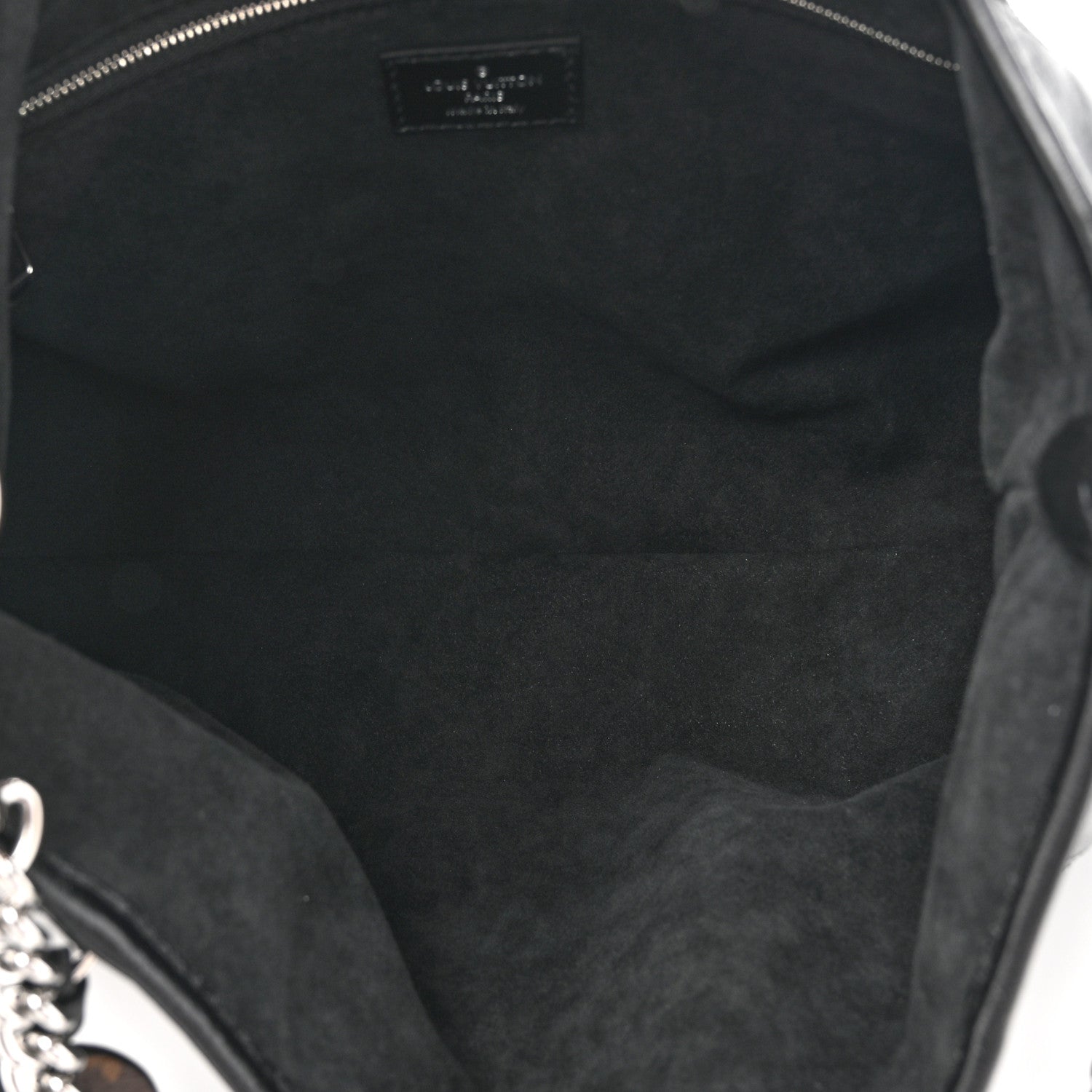 Louis Vuitton Lambskin CarryAll Cargo Vibe PM Black 5 of 10