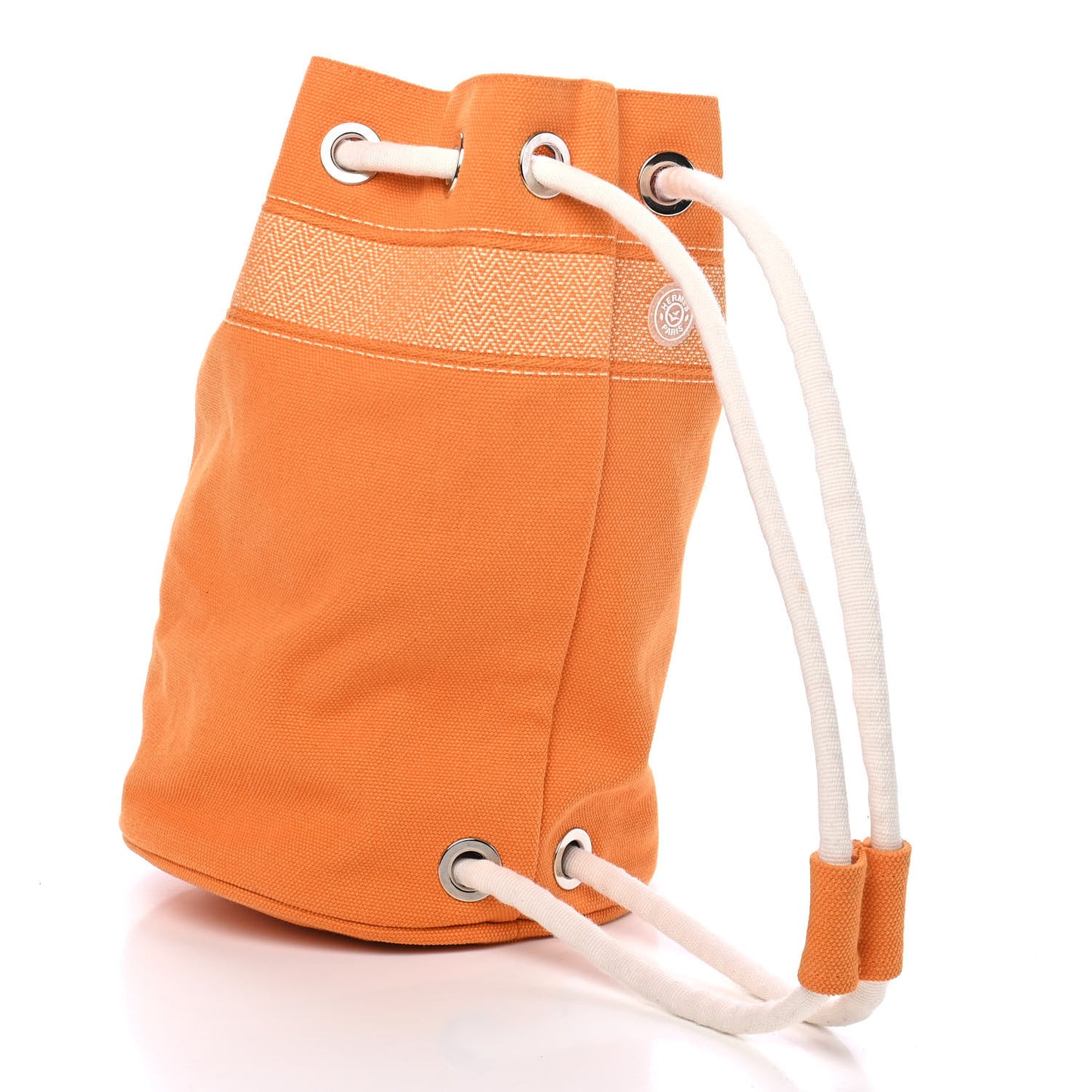 Toile Paris Saint Malo Hermarin GM Sea Bag Laterite
