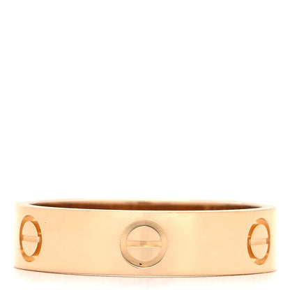 Cartier 18K Yellow Gold 5.5mm LOVE Ring 63 10.25 1 of 4