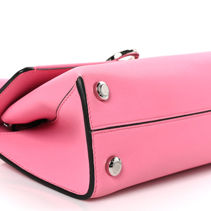 Salvatore Ferragamo SALVATORE FERRAGAMO Calfskin Trifolio Swing Bag Peonia 8 of 9