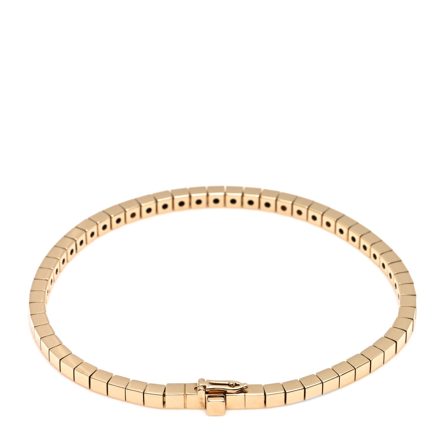 Cartier 18K Yellow Gold Lanieres Bracelet 16 3 of 4