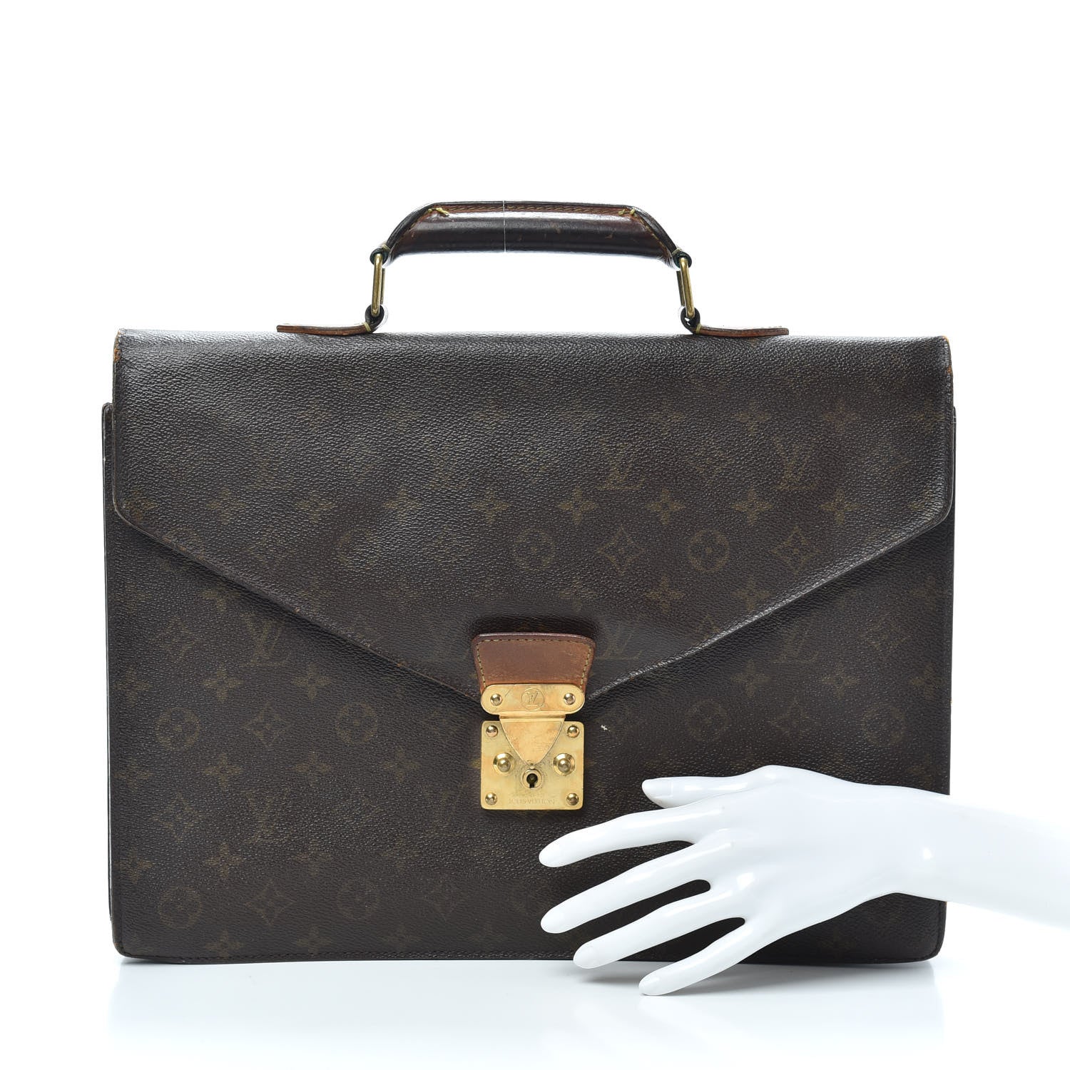 Louis Vuitton Monogram Serviette Conseiller Briefcase 2 of 14