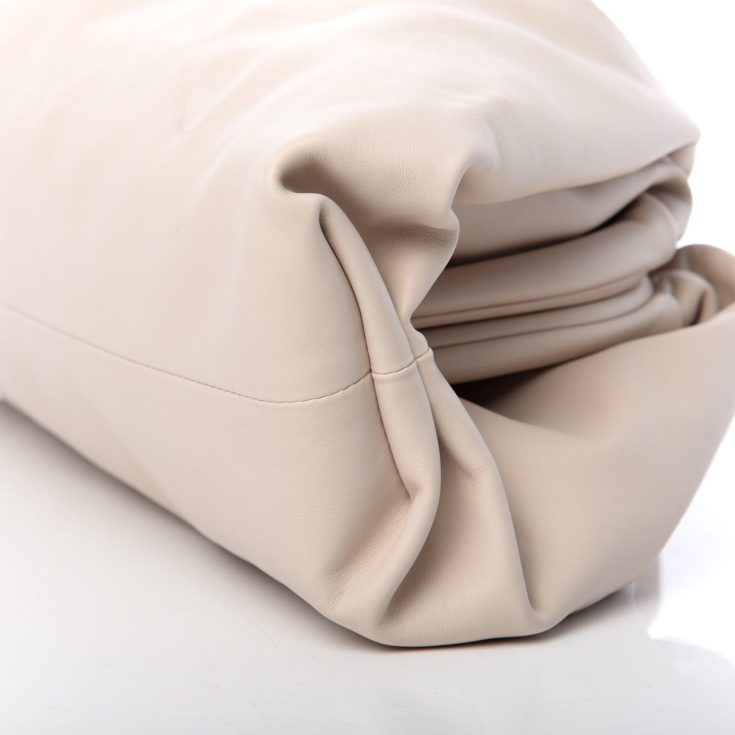 Smooth Butter Calf The Pouch Oversized Clutch Mist