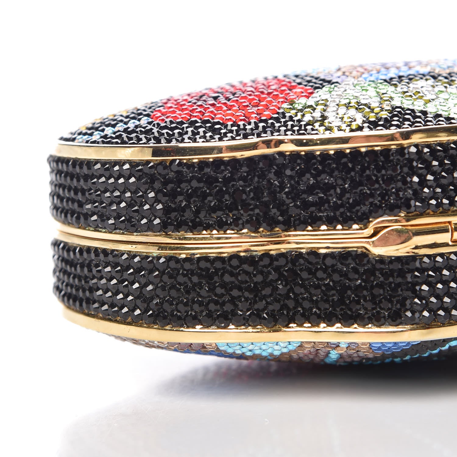 Judith Leiber Swarovski Crystal Miniaudiere Clutch Multicolor 7 of 10
