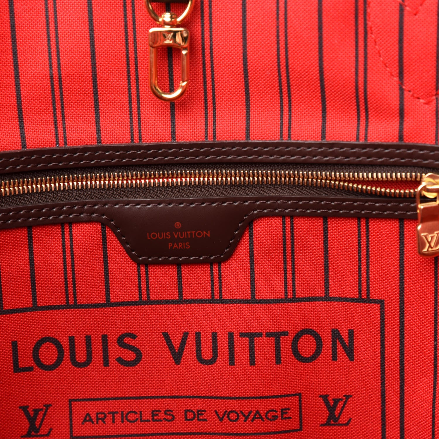 Louis Vuitton Damier Ebene Neo Neverfull MM 6 of 10