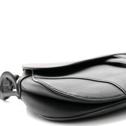 Christian Dior Ultra Matte Calfskin Saddle Bag Black 9 of 12