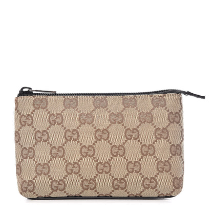 Gucci Monogram Small Cosmetic Case Brown 1 of 9