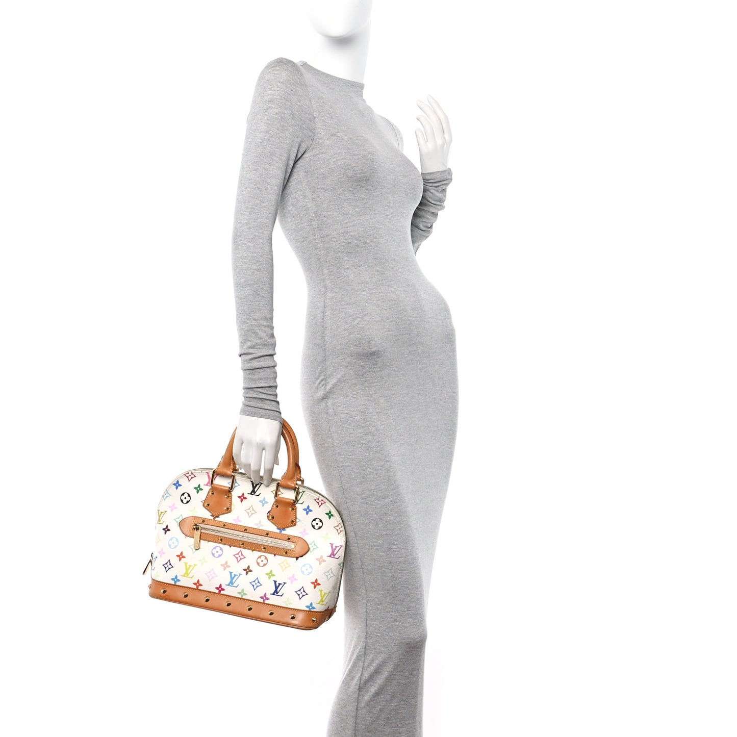 Monogram Multicolor Alma White
