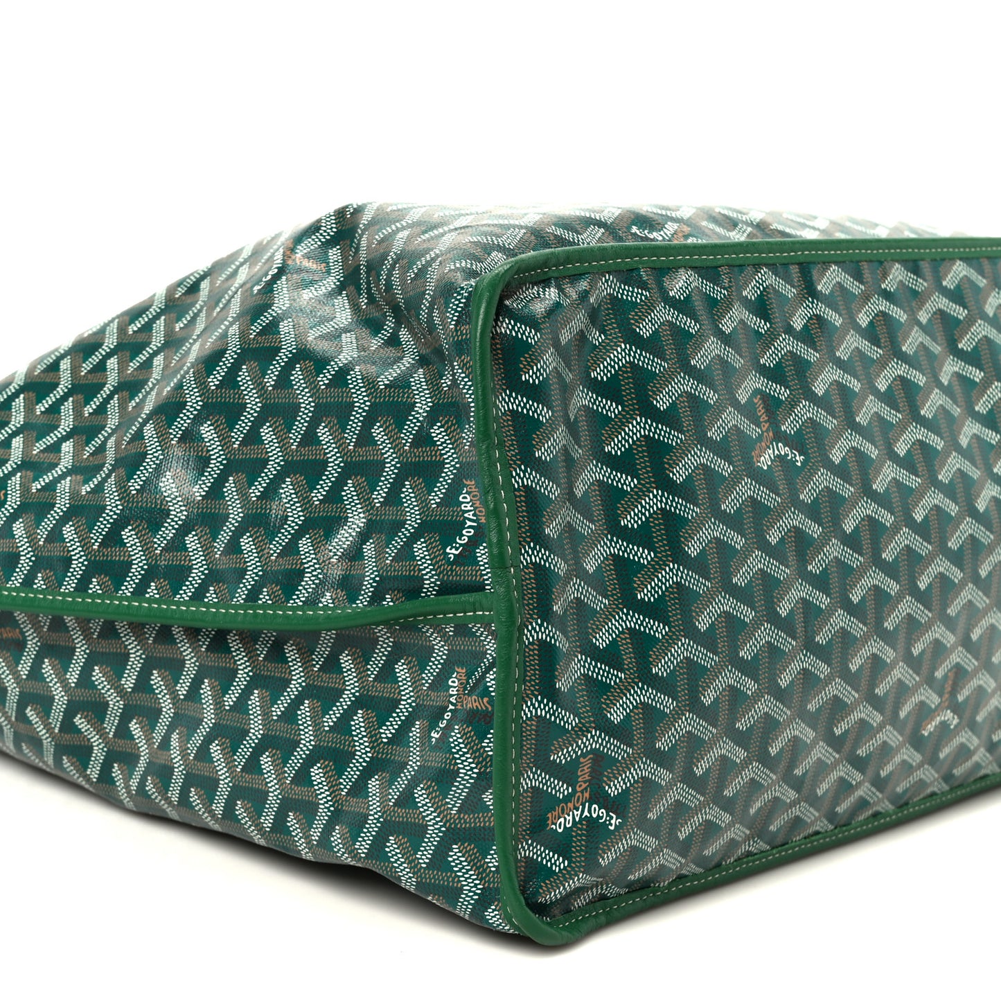 Goyardine Reversible Anjou GM Green
