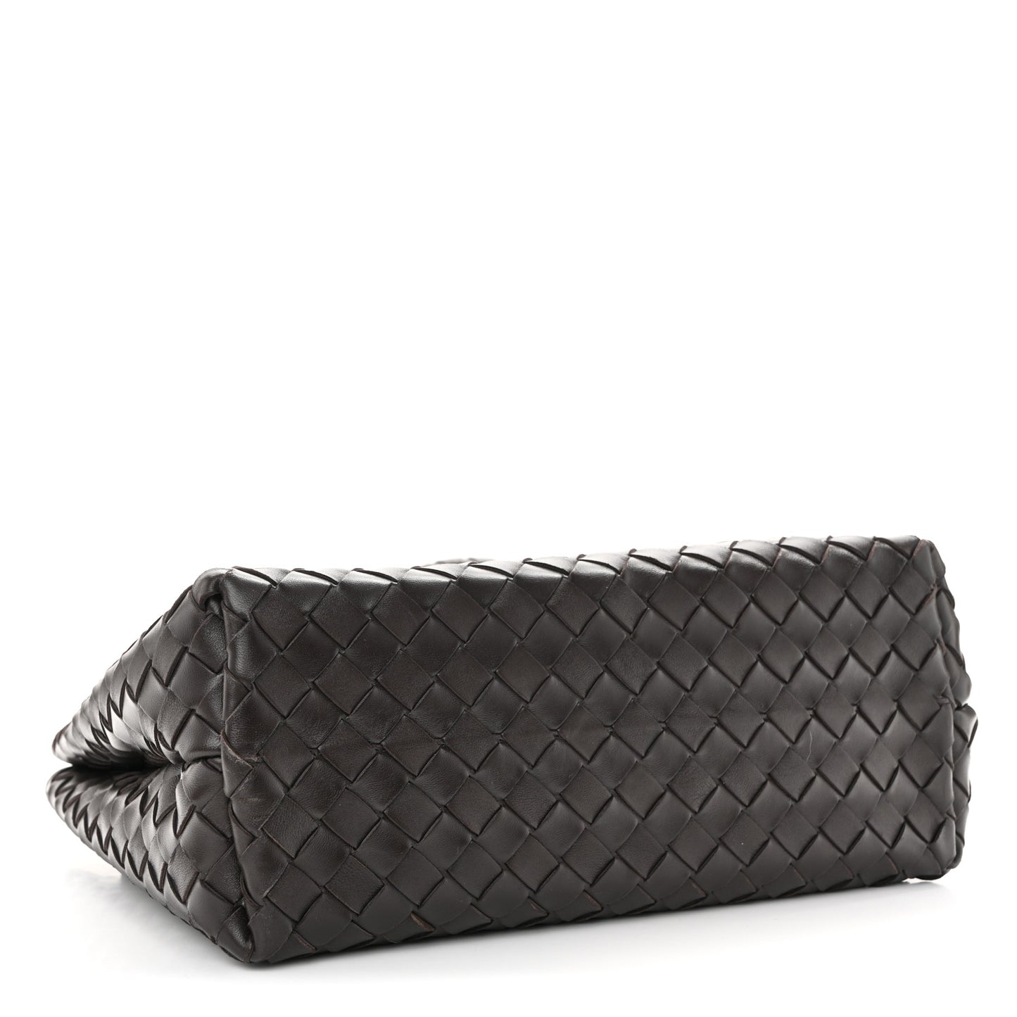 Nappa Intrecciato Medium Andiamo Shoulder Bag Fondant