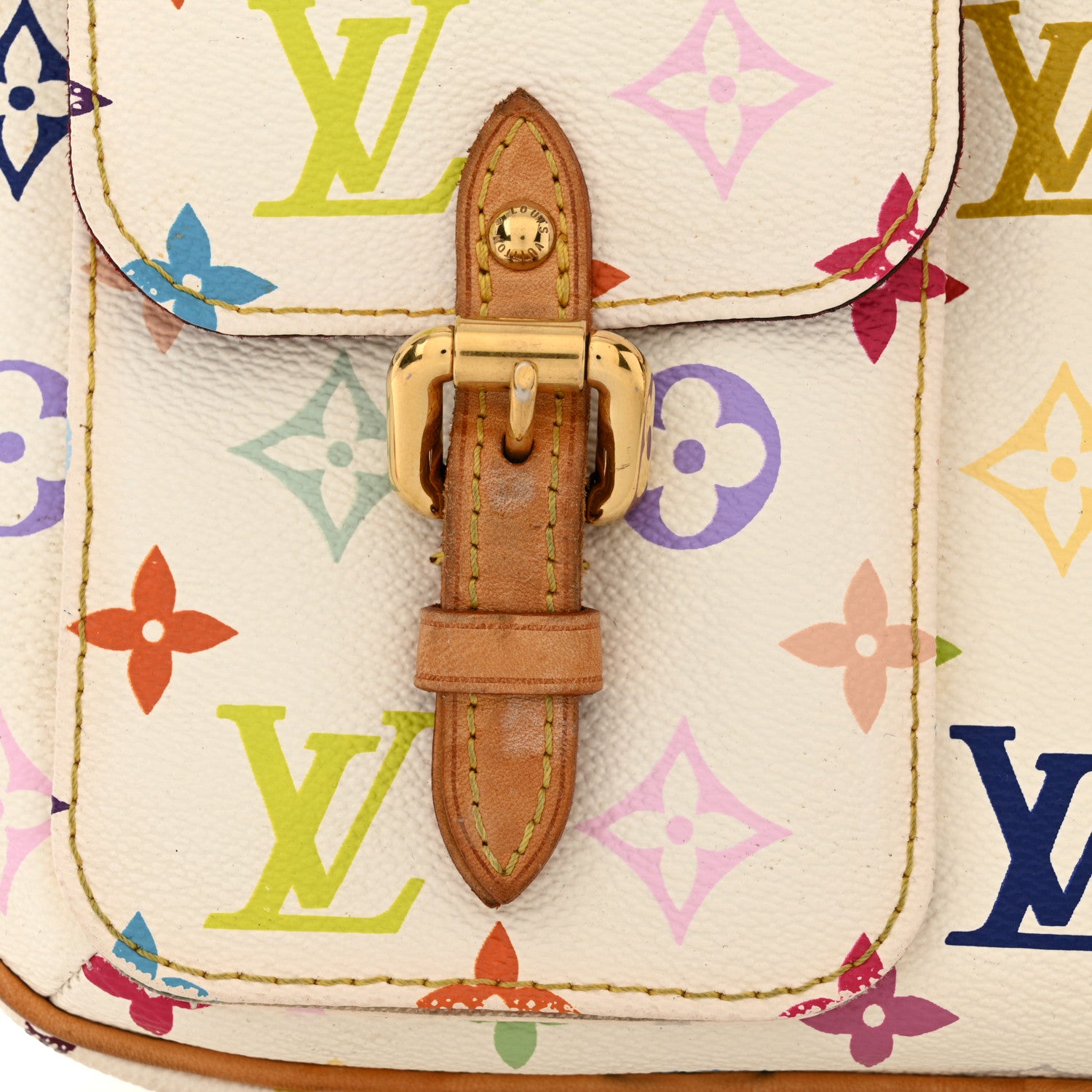 Louis Vuitton Monogram Multicolor Lodge PM White 13 of 15