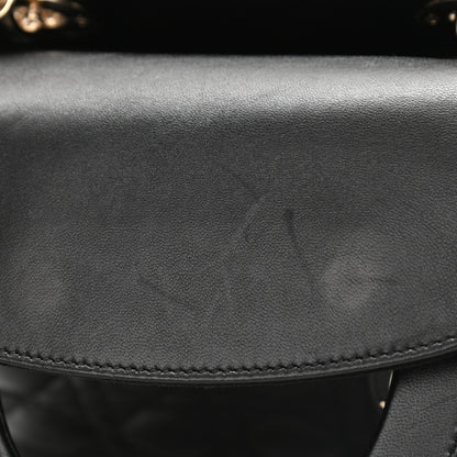 Christian Dior Lambskin Cannage Medium Lady Dior Black 11 of 11