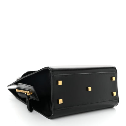 Saint Laurent Shiny Calfskin Small Uptown Tote Black 4 of 11