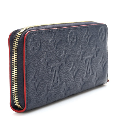 Louis Vuitton Empreinte Clemence Wallet Marine Rouge 3 of 7