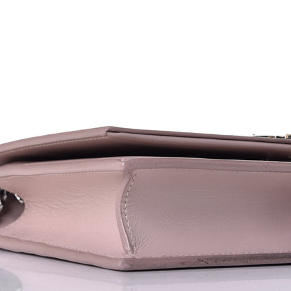 Saint Laurent Smooth Calfskin Classic Monogram Kate Tassel Chain Wallet Marble Pink 7 of 10