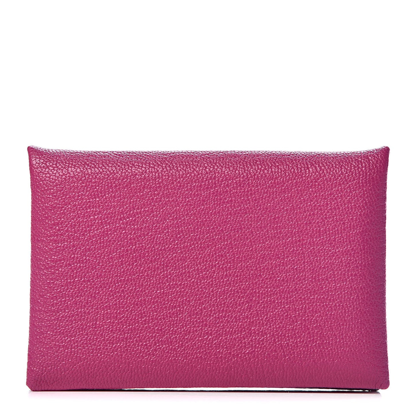 Chevre Mysore Calvi Card Case Rose Pourpre
