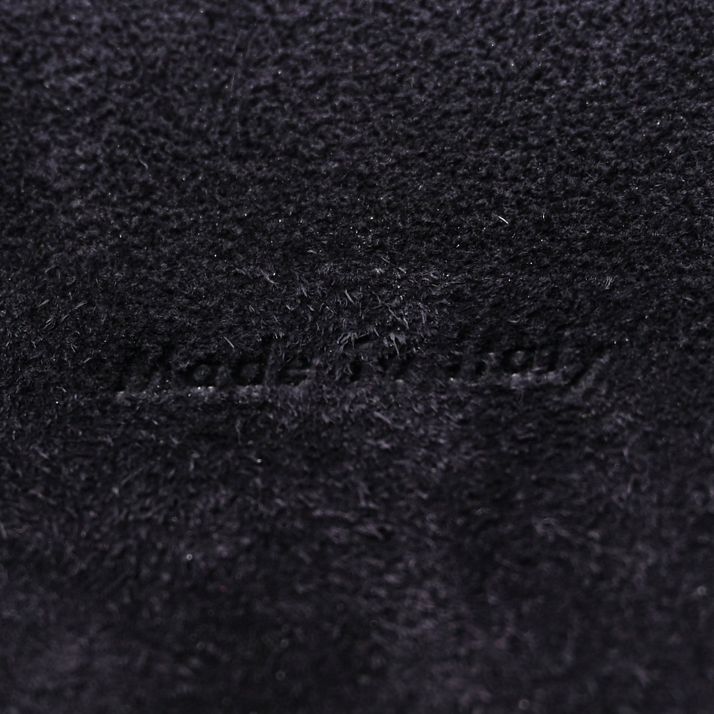 Grained Calfskin Belt Bag Black