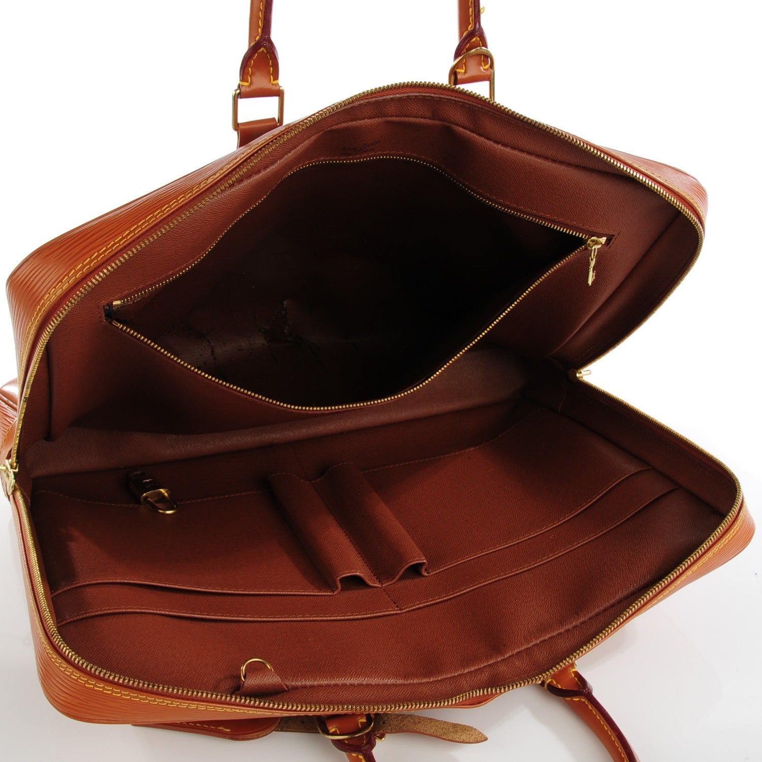 Louis Vuitton Epi Porte-Documents Voyage Briefcase Cipango 5 of 10