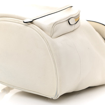 Prada Vitello Daino Backpack Talco 11 of 17
