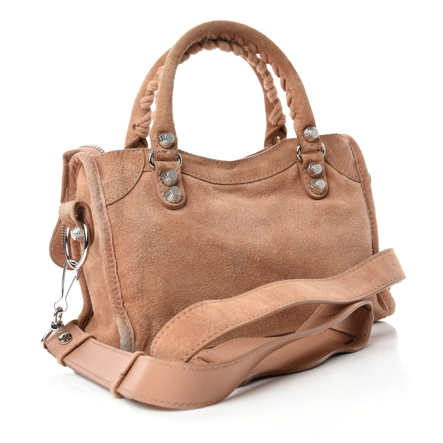 Balenciaga Suede Giant 12 Silver Hardware Mini City Beige 3 of 15