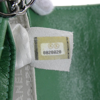 Chanel Leather Quilted Heart and Clove Flap Bag Green 11 of 12