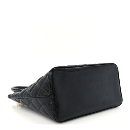 Chanel Caviar Quilted Medallion Tote Black 3 of 9