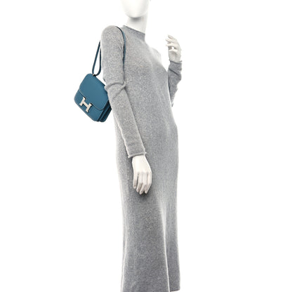 Hermes Epsom Constance 18 New Blue Jean 2 of 10