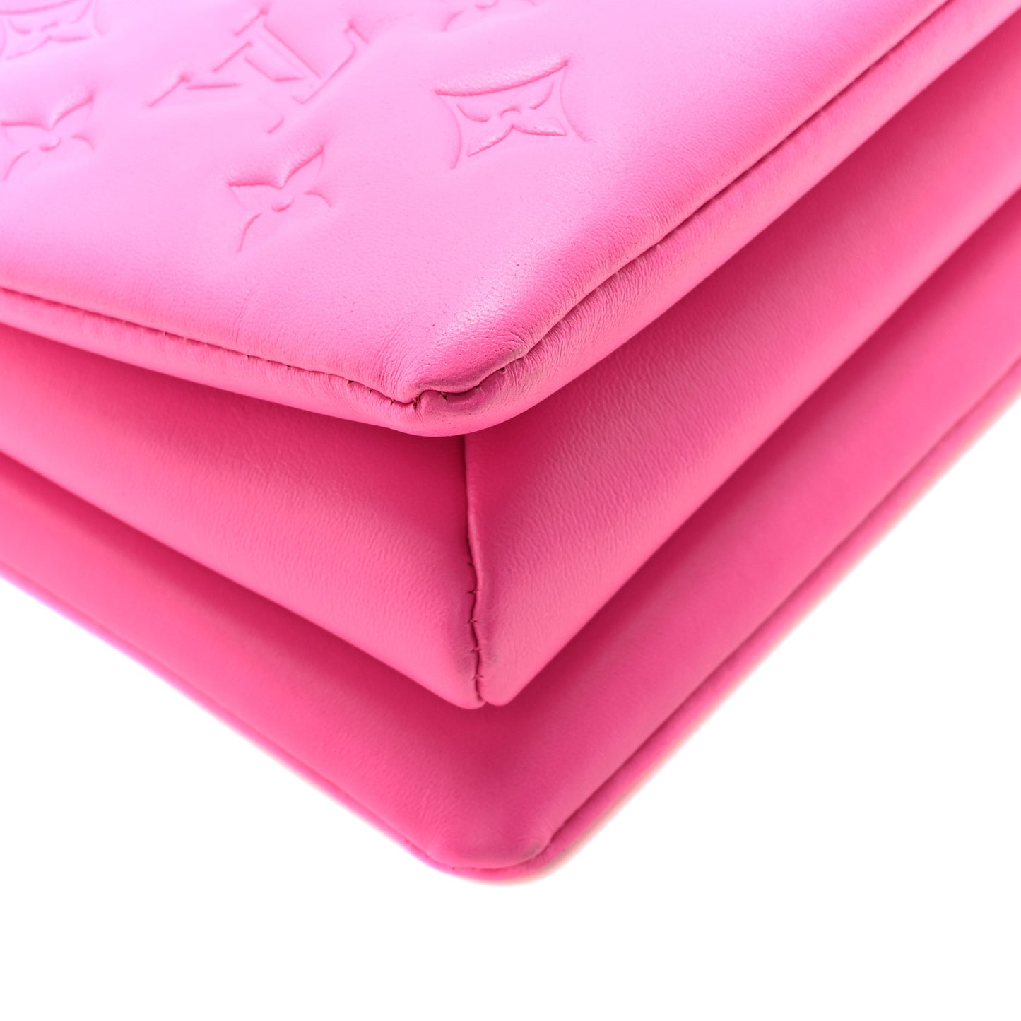 Lambskin Embossed Monogram Coussin PM
