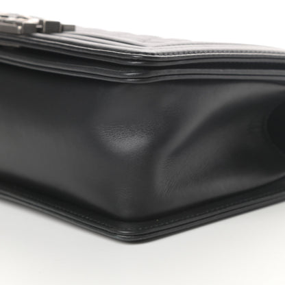 Chanel Calfskin Quilted Medium Boy Flap Black 10 of 13