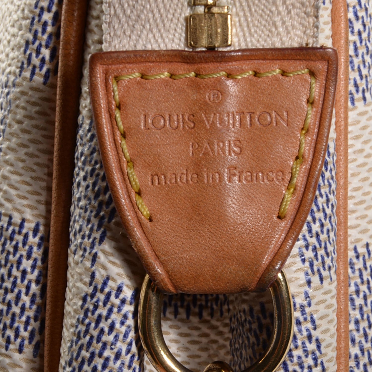 Louis Vuitton Damier Azur Eva Clutch 8 of 8