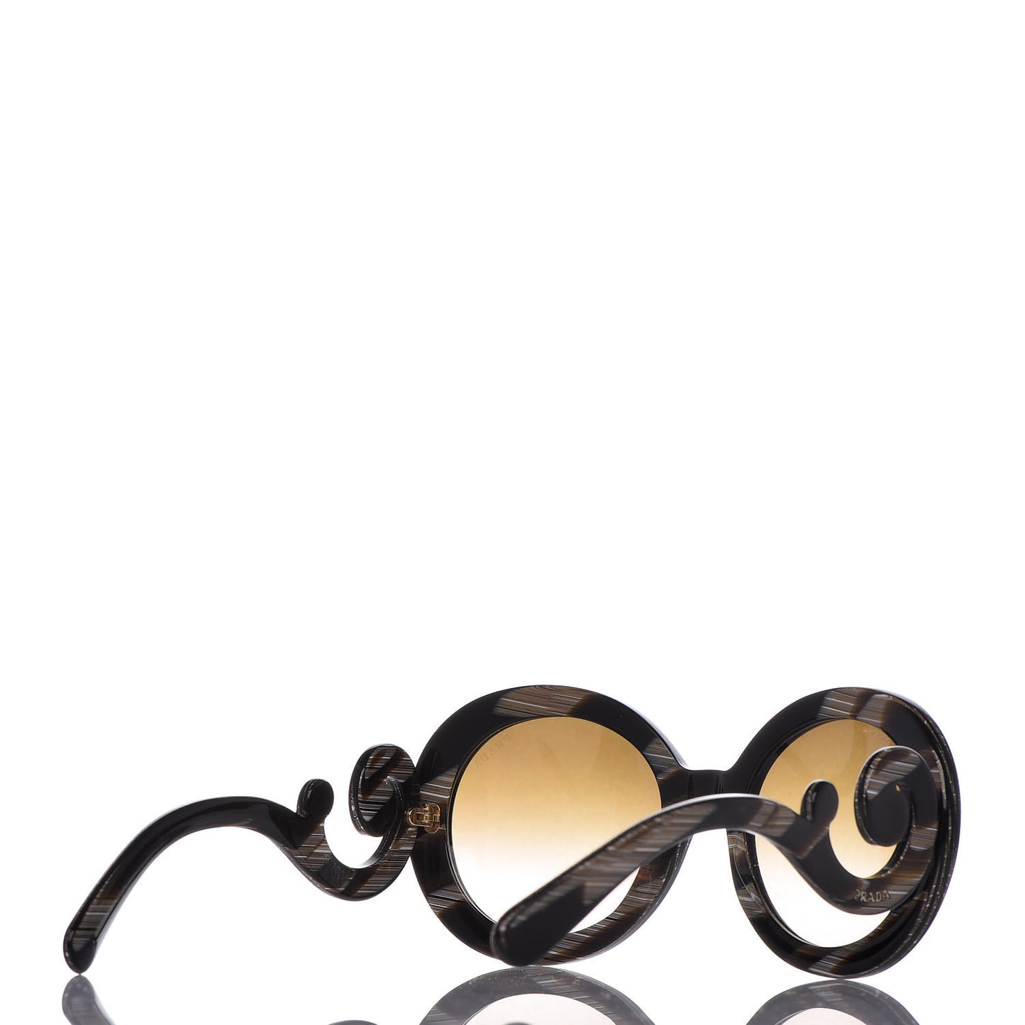 Baroque Sunglasses SPR 27N Black Horn
