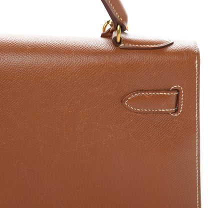 Hermes Courchevel Kelly Sellier 32 Gold 18 of 19