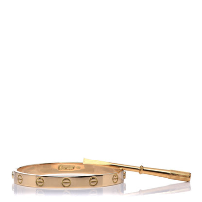 Cartier 18K Yellow Gold LOVE Bracelet 16 7 of 7