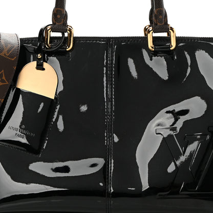 Louis Vuitton Patent Calfskin Miroir Tote Black 4 of 16