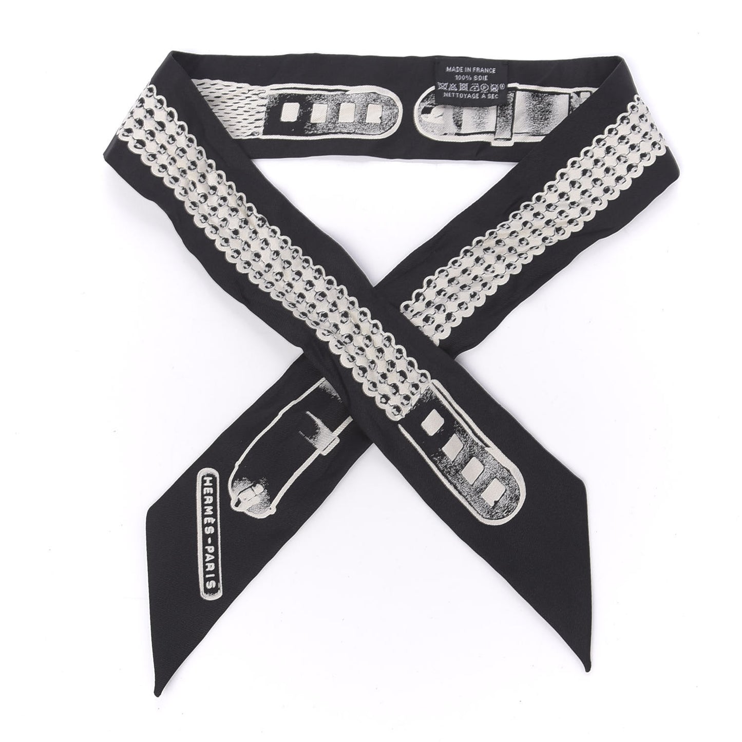 Silk Le Tresor De Medor Twilly Black White