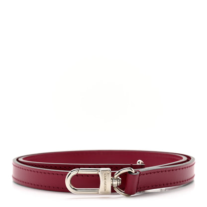 Louis Vuitton Calfskin 16mm Adjustable Shoulder Strap Fuchsia 1 of 3