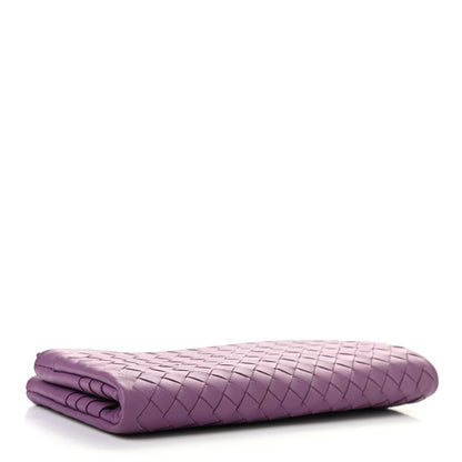 Bottega Veneta Nappa Intrecciato Double Zip Clutch Wallet Corot 4 of 8