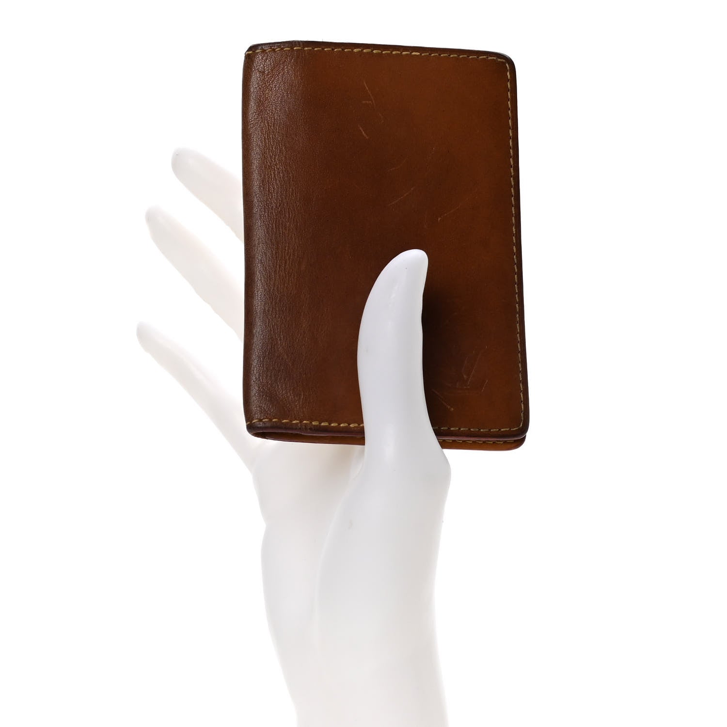 Louis Vuitton Nomade Large Porte-Billets 10 Card Wallet Caramel 2 of 7