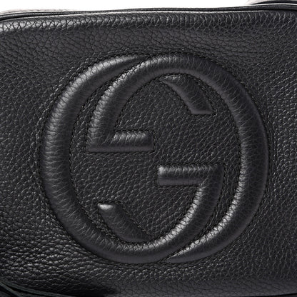 Gucci Pebbled Calfskin Small Soho Disco Bag Black 7 of 11