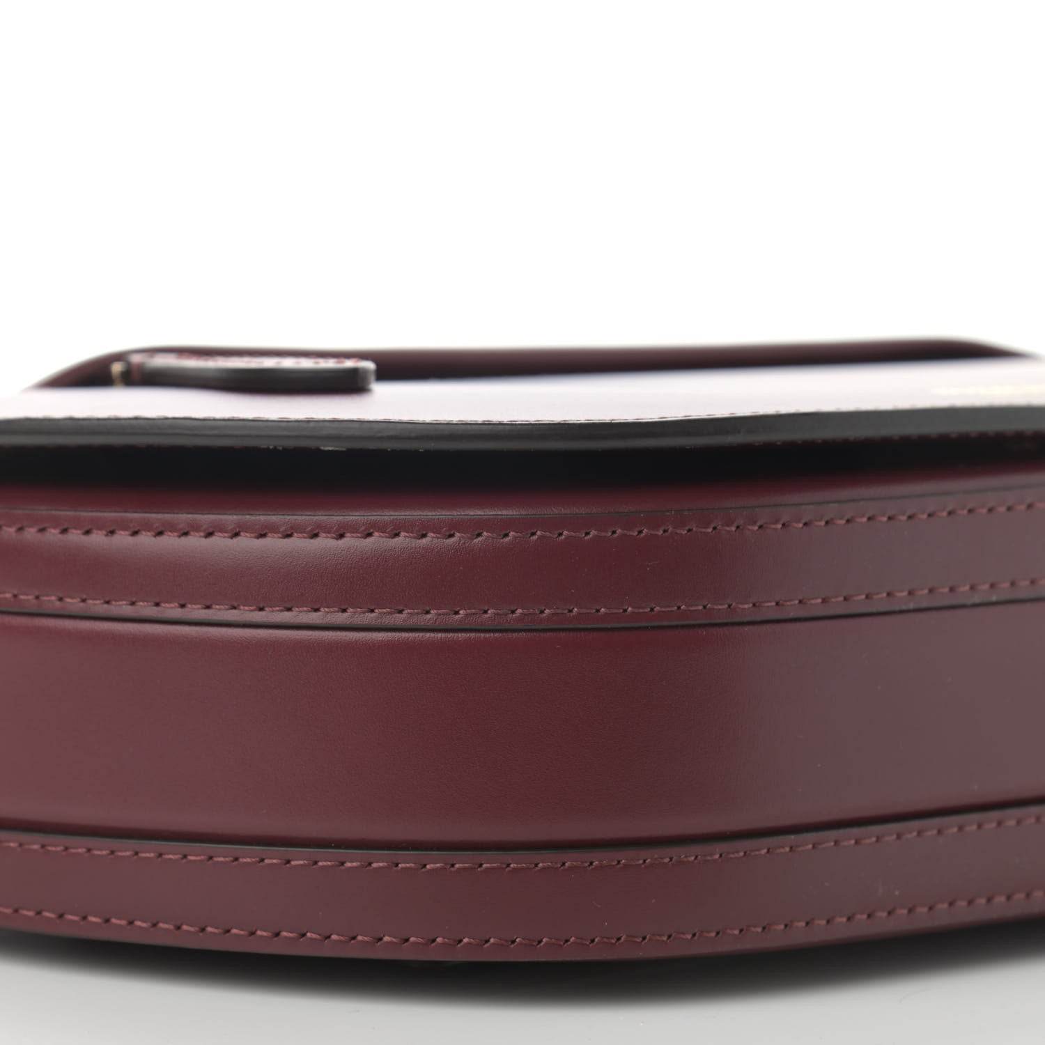 Burberry Calfskin Small Olympia Shoulder Bag Burgundy 9 of 11