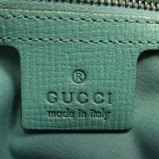 Gucci Leather Horsebit Flap Blue 8 of 10