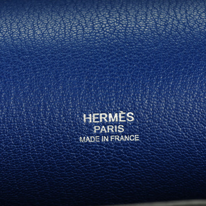 Hermes Taurillon Clemence Jypsiere 31 Bleu Saphir 7 of 8