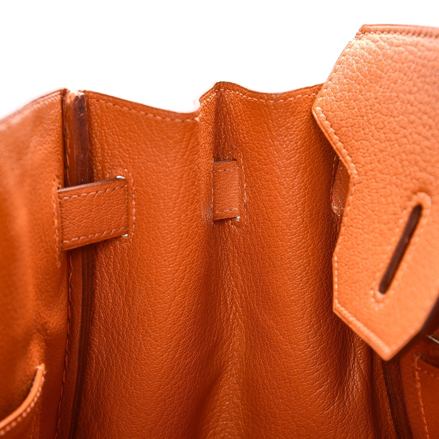 Hermes Chevre de Coromandel Birkin 30 Potiron 23 of 26
