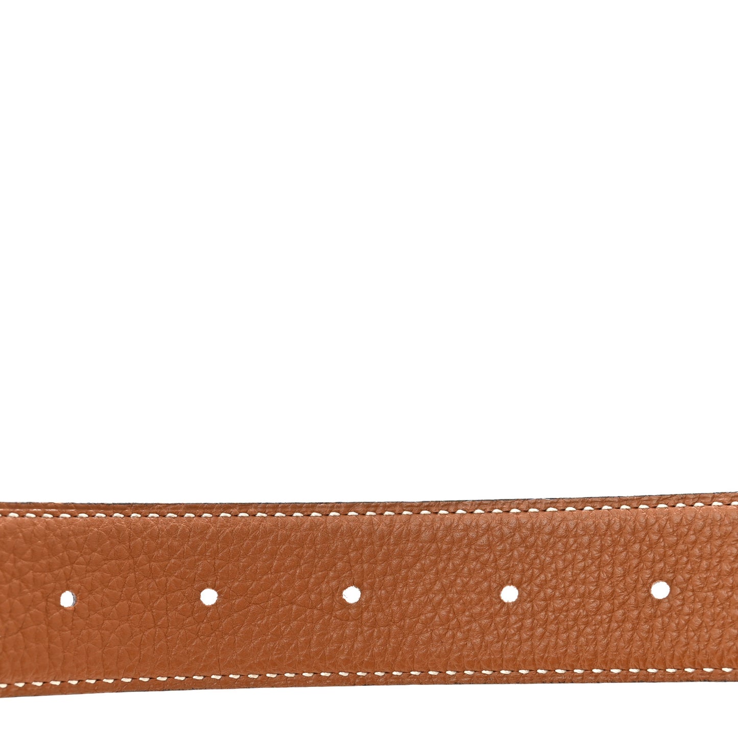 Togo Box 32mm Calandre H Belt 90 Gold Black