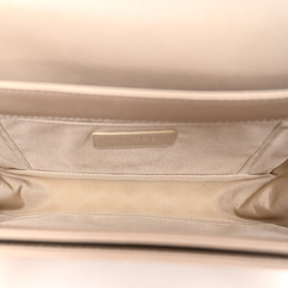 Chanel Calfskin Medium Boy Reverso Flap Beige 5 of 10