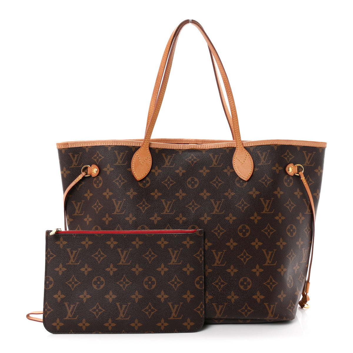 Louis Vuitton Monogram Neo Neverfull MM Cherry 3 of 12