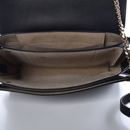 Chloe Suede Calfskin Small Faye Shoulder Bag Black 5 of 11