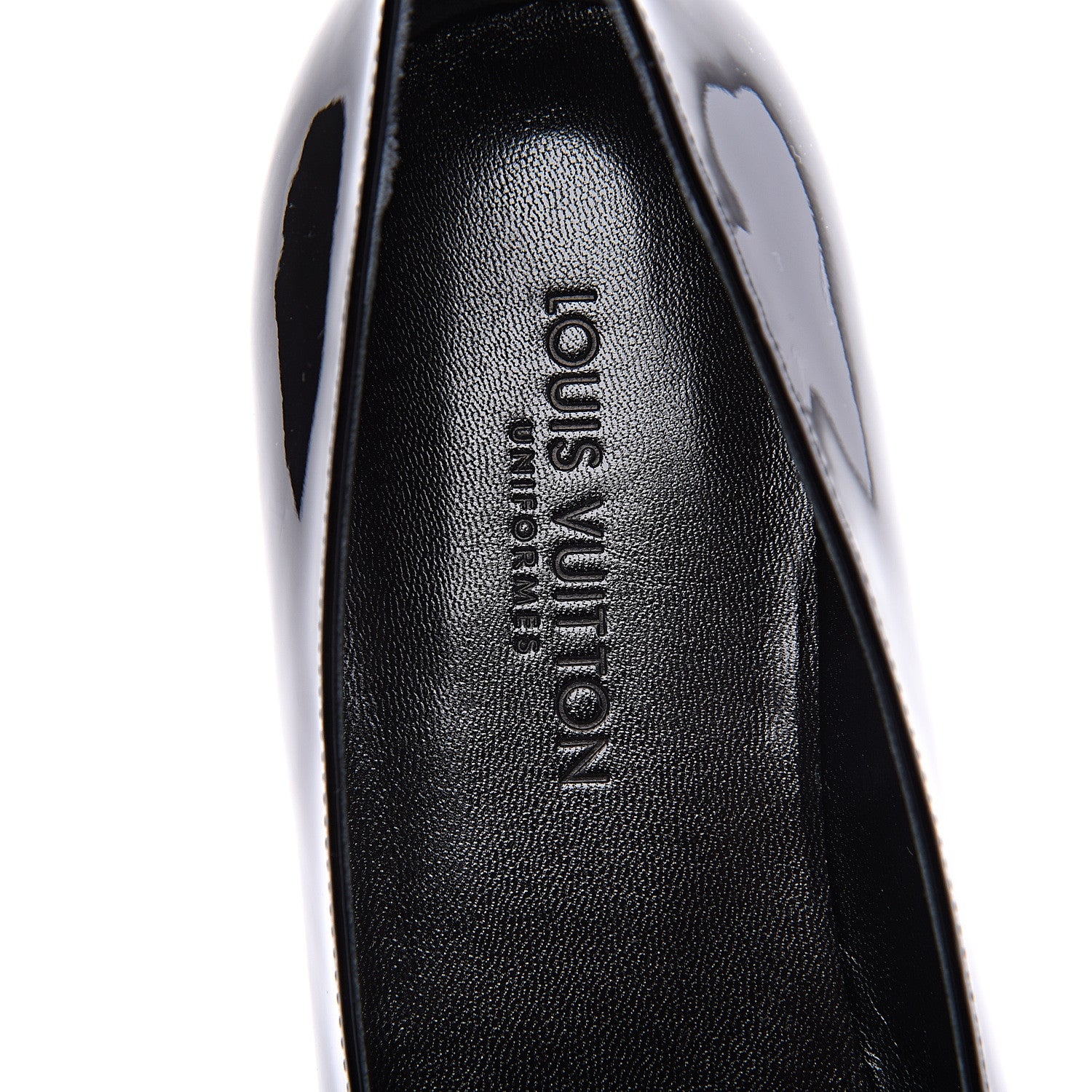 Louis Vuitton Patent Uniformes Ballet Flats 38.5 Black 8 of 10