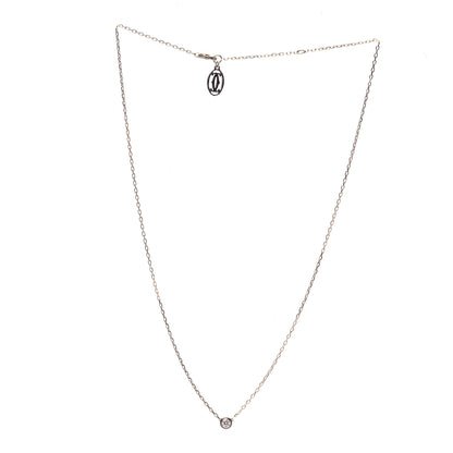 Cartier 18K Yellow Gold Diamond SM D'Amour Pendant Necklace 3 of 5